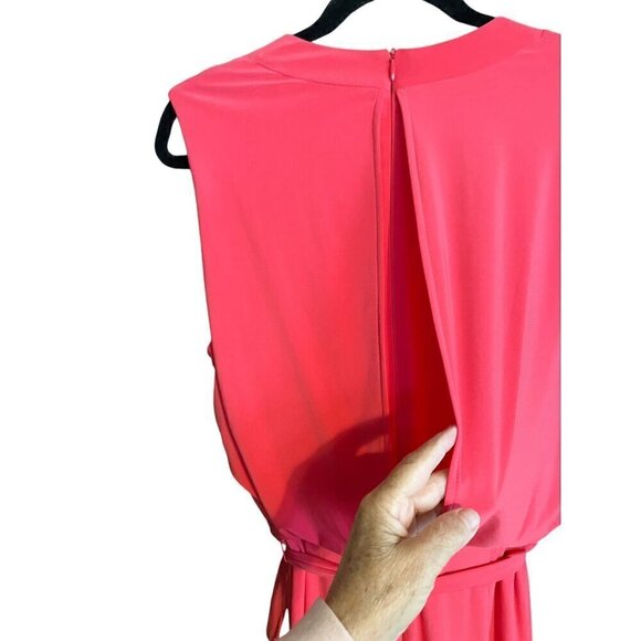 Women's Size 12 Harper Rose Sleeveless Wide-Leg Cropped Jumpsuit - Picture 4 of 6